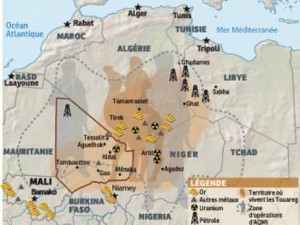 territorio tuareg y minerales en elwatan