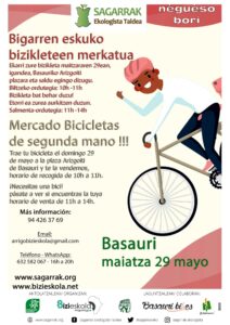 [:es]2º Mercado de Bicicletas de Segunda Mano en Basauri[:eu]Bigarren eskuko Bizikleten II. Azoka. Basaurin[:] @ Plaza Arizgoiti