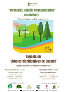 [:es]Exposición (Basauri): 'Árboles significativos de Basauri"[:eu]Erakusketa (Basauri): 'Basauriko zuhaitz esanguratsuak'[:] @ Pozokoetxe Kultur Etxea