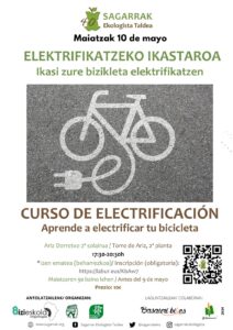 [:es]Taller (Basauri) Taller de Electrificación de Bicicletas en Basauri[:eu]Tailerra (Basauri) Bizikletak elektrifikatzeko tailerra Basaurin[:]